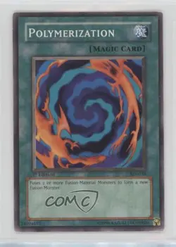 Polymerization 1st Ed. YuGiOh Starter Deck Joey #SDJ-036 2003 0w8 - Image 1