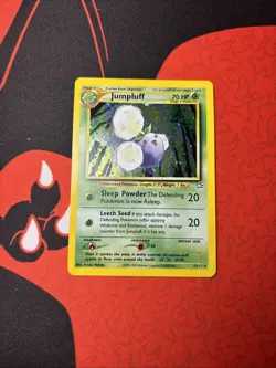 Pokemon TCG Jumpluff Holo Rare Card 7/111 Neo Genesis Set - Image 1