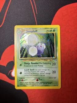 Pokemon TCG Jumpluff Holo Rare Card 7/111 Neo Genesis Set - Image 3