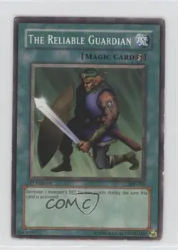 The Reliable Guardian 1st Ed. YuGiOh Starter Deck Joey #SDJ-033 2003 0h3w - Image 1