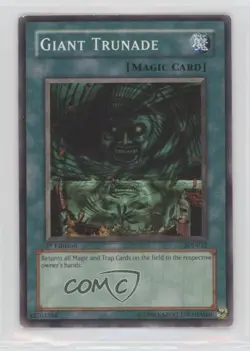 Giant Trunade 1st Ed. YuGiOh Starter Deck Joey #SDJ-032 2003 y0i - Image 1