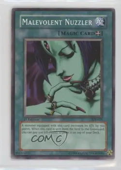 Malevolent Nuzzler 1st Ed. YuGiOh Starter Deck Joey #SDJ-025 2003 00jz - Image 1