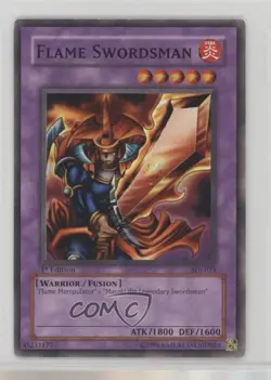 Flame Swordsman 1st Ed. YuGiOh Starter Deck Joey #SDJ-024 2003 1z4 - Image 1