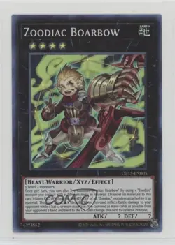 Zoodiac Boarbow YuGiOh OTS Tournament Pack 15 (OP15) #OP15-EN005 17hq - Image 1