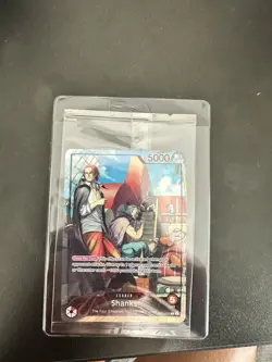 SHANKS One Piece TCG OP01 July 2025 Promo PSA Limited Edition Card And Magazine - Image 2