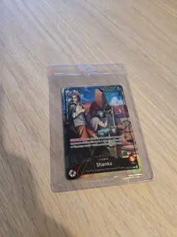 SHANKS One Piece TCG OP01 July 2025 Promo PSA Limited Edition Card And Magazine - Image 3