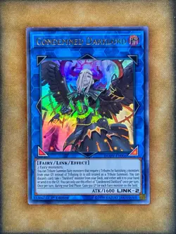 Yugioh Condemned Darklord DUOV-EN006 Ultra Rare 1st Ed NM - Image 1