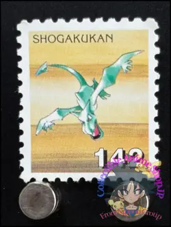 Aerodactyl Pokemon Stamp Card Japanese Shogakukan Nintendo Game Anime TCG F - Image 1