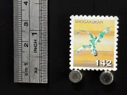 Aerodactyl Pokemon Stamp Card Japanese Shogakukan Nintendo Game Anime TCG F - Image 2
