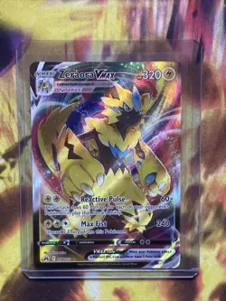 Zeraora VMAX 054/159 Crown Zenith Ultra Rare Holo Pokemon TCG Card NM - Image 1