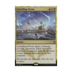 WOTC MtG Prerelease Promos Crackling Doom (P) (Foil) NM - Image 1
