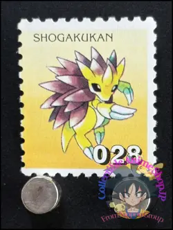 Sandslash Pokemon Stamp Card Japanese Shogakukan Nintendo Game Anime TCG F - Image 1