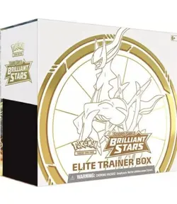 Brilliant Stars Elite Trainer Box Pokemon TCG Sword and Shield ETB Sealed New - Image 1
