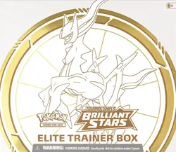 Brilliant Stars Elite Trainer Box Pokemon TCG Sword and Shield ETB Sealed New - Image 3