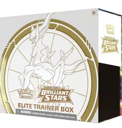 Brilliant Stars Elite Trainer Box Pokemon TCG Sword and Shield ETB Sealed New - Image 9