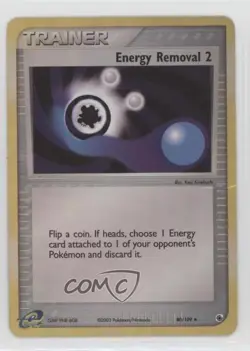 Energy Removal 2 Reverse Foil Pokemon EX Ruby & Sapphire #80 2003 00jz - Image 1