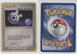 Energy Removal 2 Reverse Foil Pokemon EX Ruby & Sapphire #80 2003 00jz - Image 3