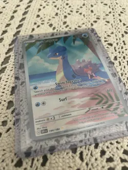 Pokemon Holo Misty's Lapras Card 194/182 Destined Rivals Series - Image 2