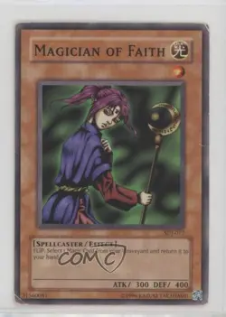 Magician of Faith Unlimited YuGiOh Starter Deck Joey #SDJ-017 2003 0nr3 - Image 1