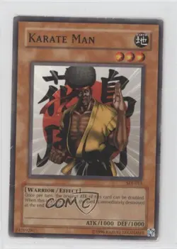 Karate Man Unlimited YuGiOh Starter Deck Joey #SDJ-013 2003 0l37 - Image 1