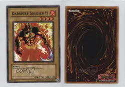 Darkfire Soldier #1 Unlimited YuGiOh Starter Deck Joey #SDJ-010 2003 09vk - Image 3