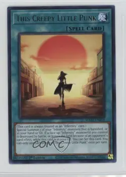 This Creepy Little Punk 1st Ed. YuGiOh Maze of Memories #MAZE-EN018 0it8 - Image 1