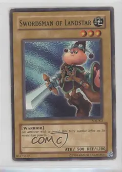 Swordsman of Landstar Unlimited YuGiOh Starter Deck Joey #SDJ-002 2003 15fy - Image 1