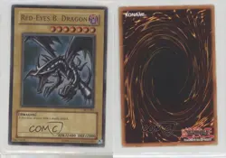Red-Eyes Black Dragon Unlimited YuGiOh Starter Deck Joey #SDJ-001 2003 1de9 - Image 3