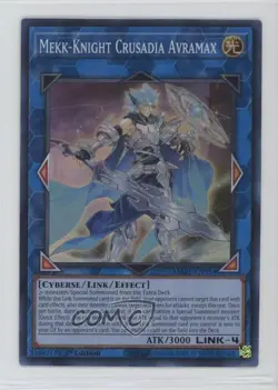 SR - Mekk-Knight Crusadia Avramax 1st Ed. YuGiOh Maze of Memories 0it8 - Image 1