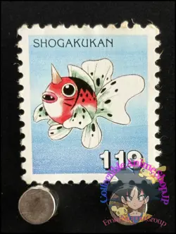 Seaking Pokemon Stamp Card Japanese Shogakukan Nintendo Game Anime TCG F - Image 1