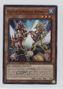 Guitar Gurnards Duonigis 1st Ed. YuGiOh Tin of the Pharaoh's Gods 0it8 - Image 1