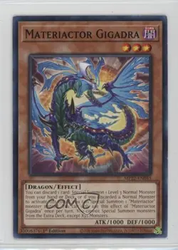 Materiactor Gigadra 1st Ed. YuGiOh Tin of the Pharaoh's Gods #MP22-EN045 0it8 - Image 1
