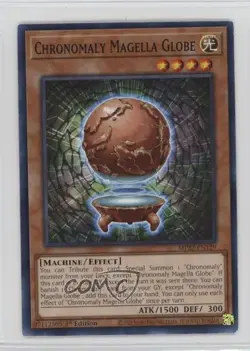 Chronomaly Magella Globe 1st Ed. YuGiOh Tin of the Pharaoh's Gods 0it8 - Image 1