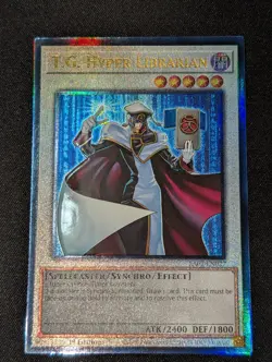Yugioh! T.G. Hyper Librarian - RA02-EN027 - Prismatic Ultimate Rare - 1st Ed. - Image 1