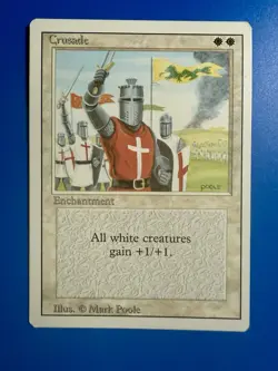 1 BANNED MTG Magic The Gathering Crusades | Revised Edition 4ED | NM Near Mint - Image 1