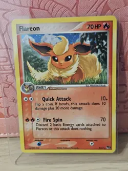 Flareon 2/17 Holo - Pop Series 3 - Pokemon Trading Card Game Lp Tcg Card - Image 1