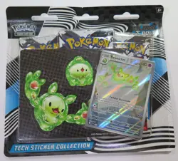 POKEMON BLACK BOLT TECH STICKER COLLECTION SV10.5 3-PACK SEALED NEW TCG - Image 1