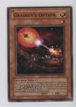 Gradius' Option 1st Ed. YuGiOh Legacy of Darkness #LOD-060 2003 00em - Image 1
