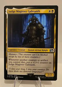 Judge Magister Gabranth MTG Final Fantasy Regular - Image 1