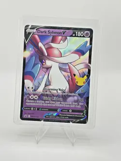 Dark Sylveon V SWSH134 Black Star Promo Pokemon Celebrations 25th Anniversary NM - Image 1