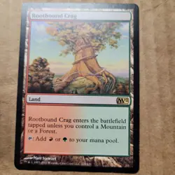 Rootbound Crag | MTG Magic Core Set 2012 (M12) | English | LP 228 Rare Land - Image 1