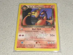 POKEMON DARK CHARIZARD 21/82 CARD 2000 TCG RARE NR MINT NON-HOLO TEAM ROCKET - Image 1