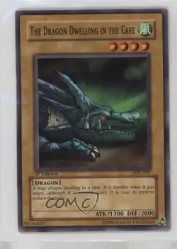 The Dragon Dwelling in Cave 1st Ed. YuGiOh Legacy of Darkness #LOD-037 2003 af0 - Image 1