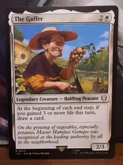 MTG Magic the Gathering - The Gaffer - Tales of Middle Earth Commander NM/M - Image 1