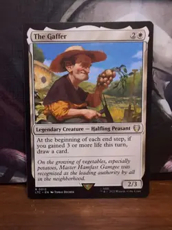 MTG Magic the Gathering - The Gaffer - Tales of Middle Earth Commander NM/M - Image 3