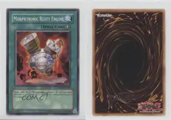 Morphtronic Rusty Engine Unlimited YuGiOh Crimson Crisis #CRMS-EN049 2008 00eu - Image 3