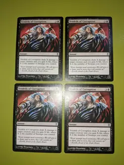 Tendrils of Corruption x4 Time Spiral 4x Playset Magic the Gathering MTG - Image 1
