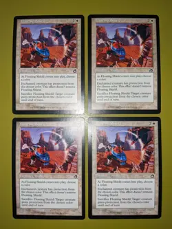 Floating Shield x4 Torment 4x Playset Magic the Gathering MTG - Image 1