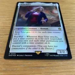MTG - ROSE TYLER - Universes Beyond: Doctor Who - RARE -  FOIL - NM Magic Card - Image 8