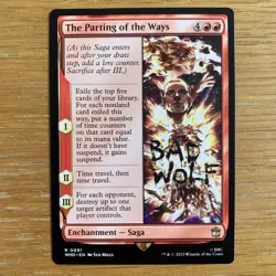 MTG The Parting of the Ways [Doctor Who] Near Mint Magic The Gathering Card Rare - Image 1